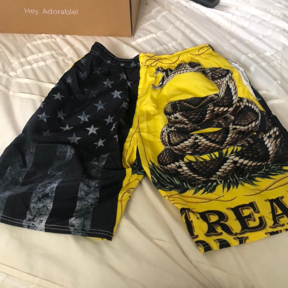Men’s swim trunks